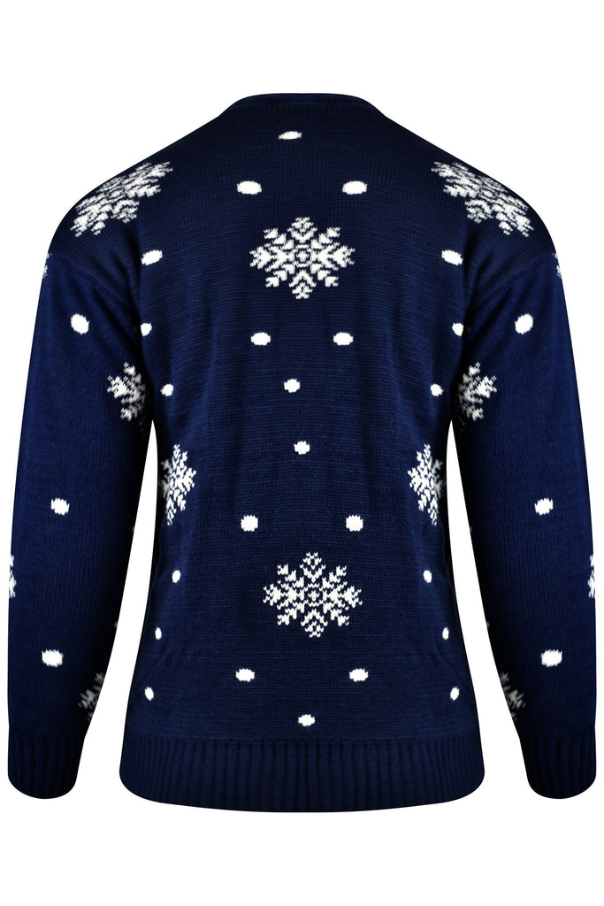 Kids Olaf Christmas Jumper Navy