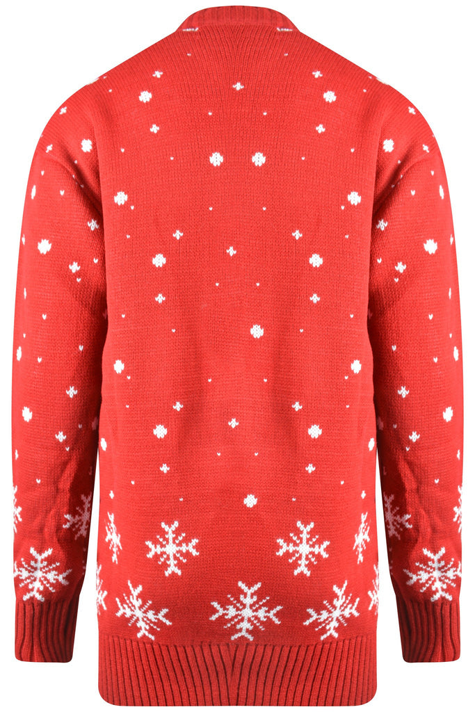 Rudolph Christmas Jumper Red