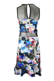 Floral Dress with Frill Hem