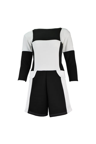 Colour Block Playsuit