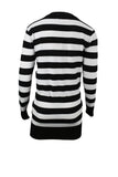 Two Colour Striped Cardigan