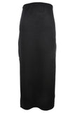 Knit Maxi Skirt with Side Splits