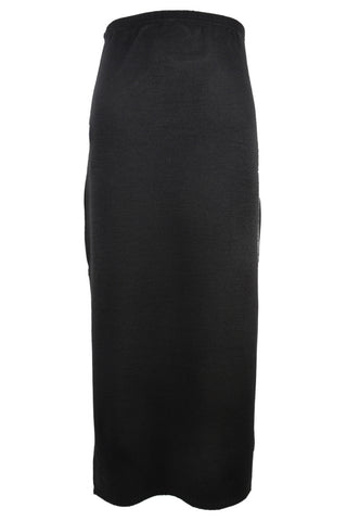 Knit Maxi Skirt with Side Splits