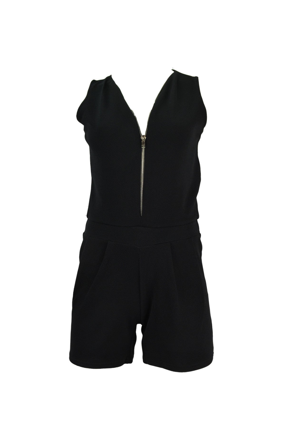 Playsuit Silver Zip