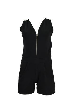 Playsuit Silver Zip