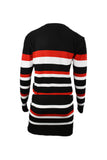 Striped Long Cardigan