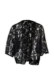 Lace Cropped Kimono