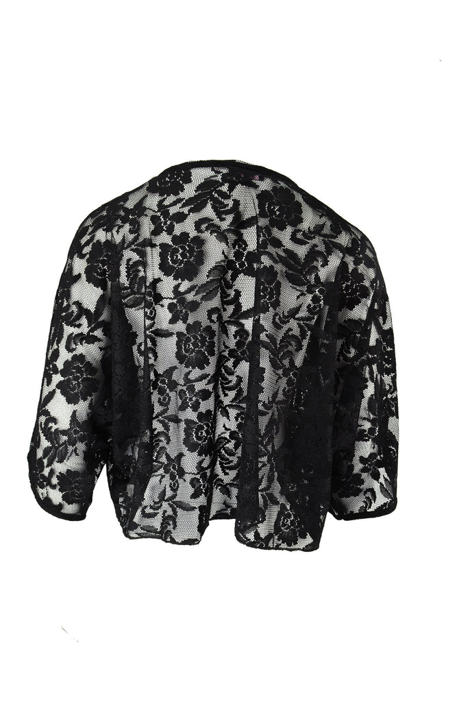 Lace Cropped Kimono