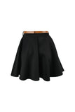 Belted Skater Skirt