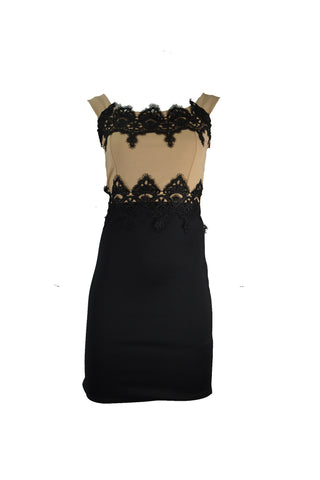 Lace Effect Minidress