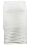 Striped Midi Skirt