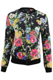Floral Zip Jacket