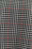 Houndstooth Scallop Sleeve Top