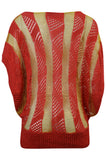 Knitted Batwing Jumper