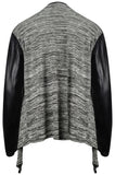 Mingle Wet Look Cardi