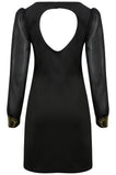 Gold Chiffon Dress