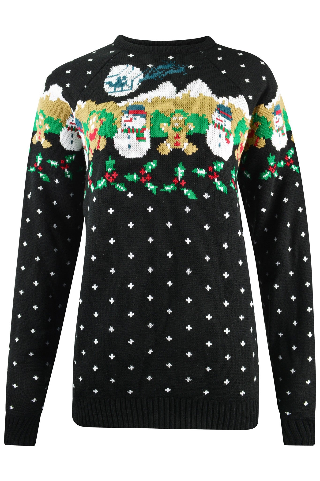 Christmas Jumper Black