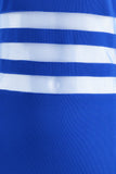 Royal Blue Mesh Dress
