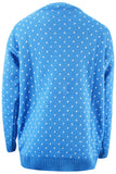 Kids Rudolph Pom Pom Nose Blue