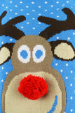 Rudolph Pom Pom Nose Blue