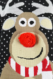 Rudolph Pom Pom Nose Black