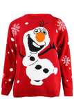 Olaf Christmas Jumper Red