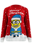 Minion Christmas Jumper Red