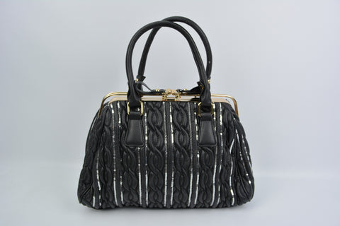 Sequin Stripe Handbag