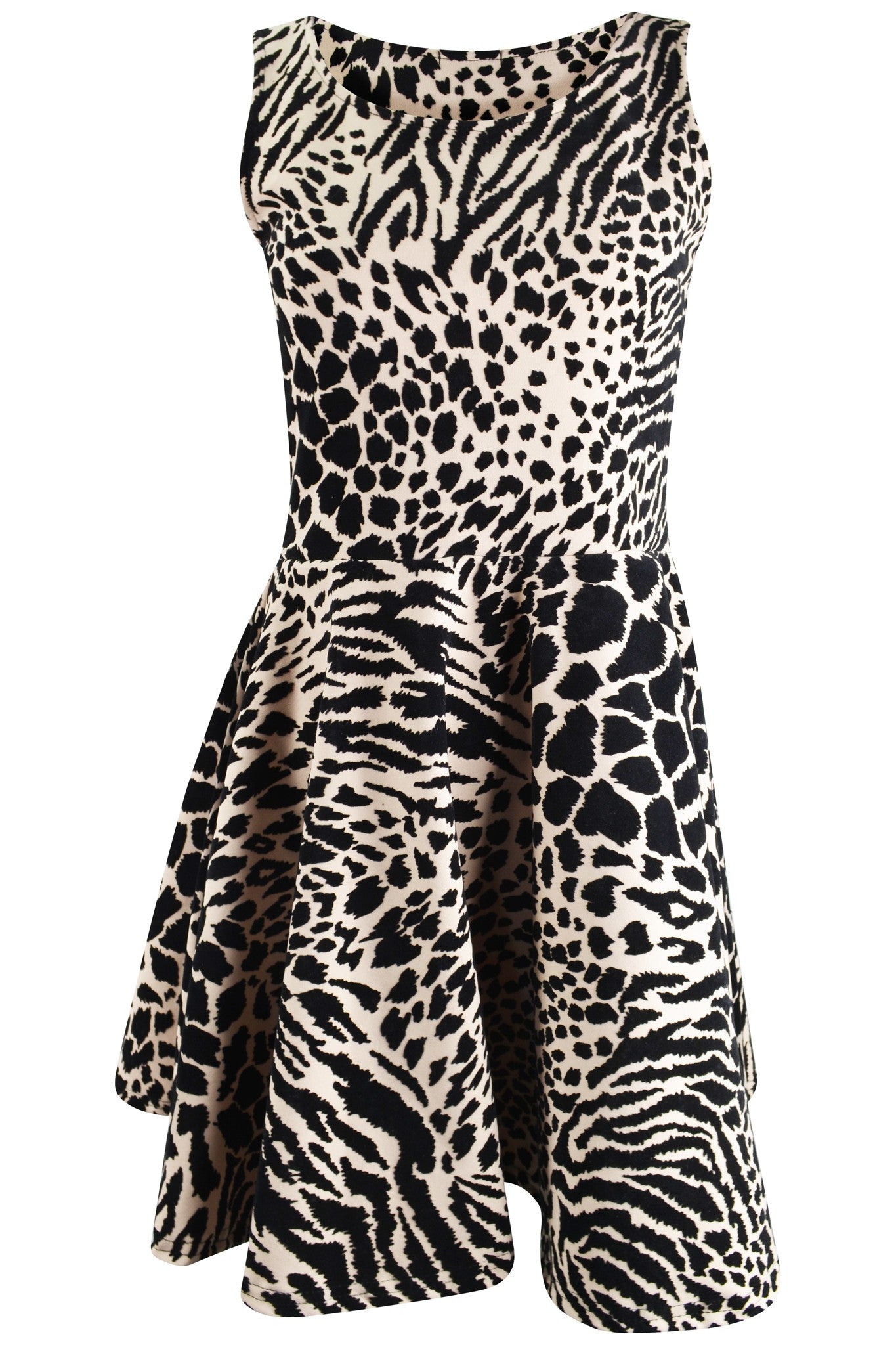Skater Dress Leopard