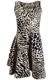 Skater Dress Leopard