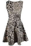 Skater Dress Leopard