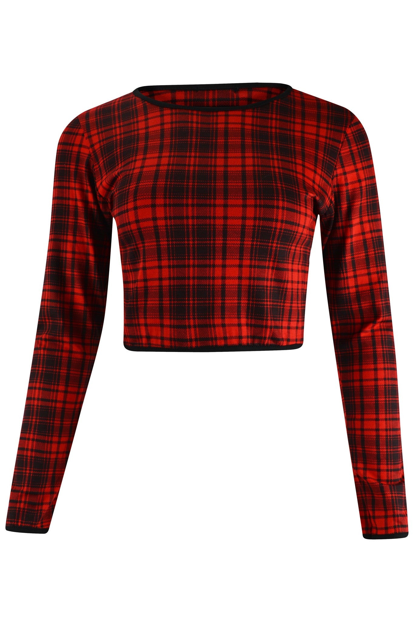 Tartan Crop Top