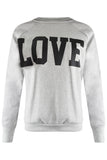 Jumper Grey 'Love'