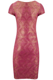 Pink Gold Dress