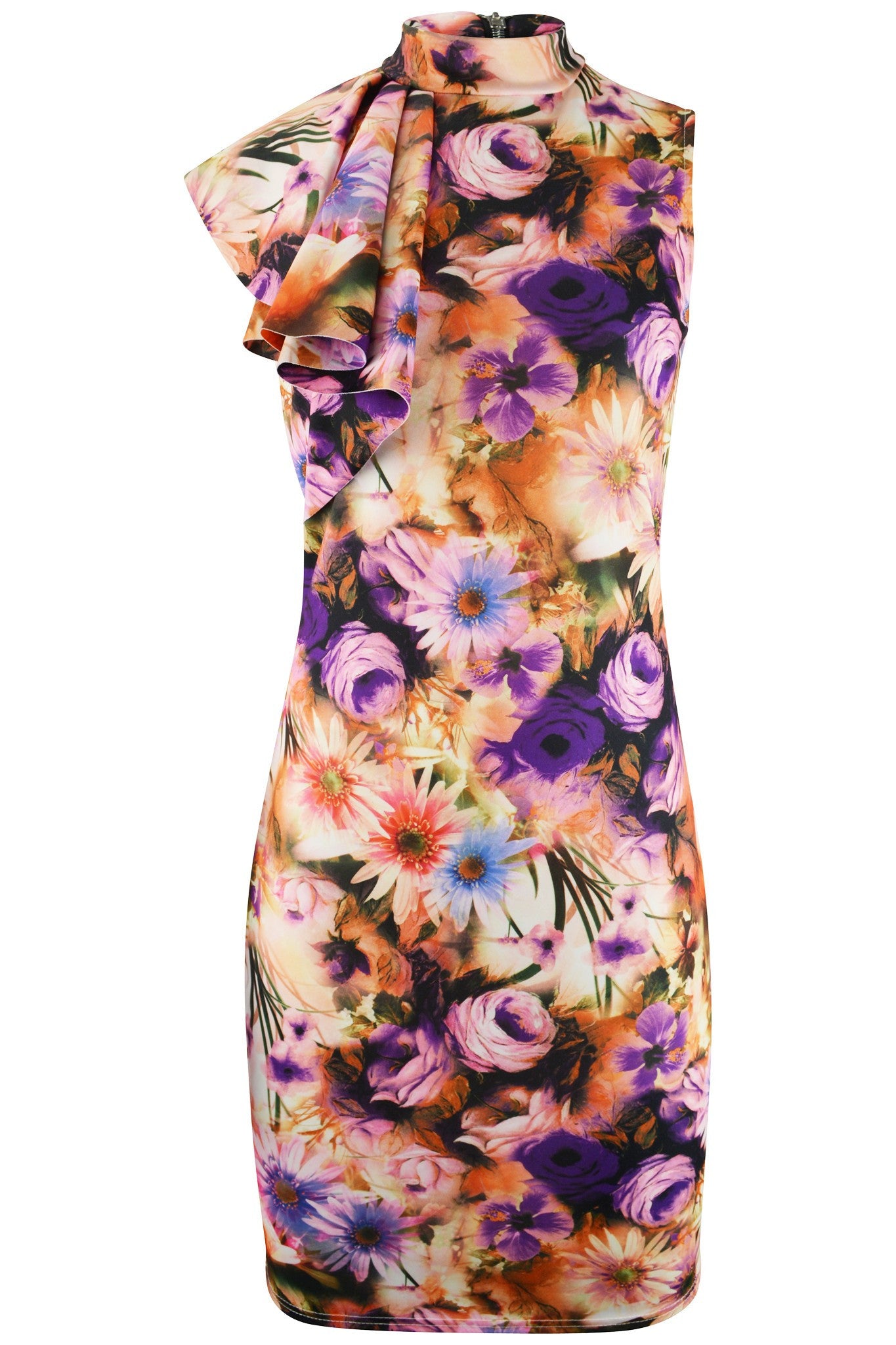 Floral Frill Dress