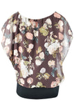 Floral Chiffon Top