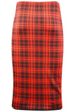 Tartan Midi Skirt