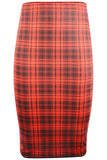 Tartan Midi Skirt