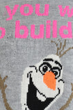 Do You Want to Build A Snowman Olaf Jumper Grey