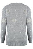 Do You Want to Build A Snowman Olaf Jumper Grey