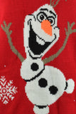 Do You Want to Build A Snowman Olaf Jumper Red