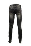 Faded Grey Jeans Crease Effect