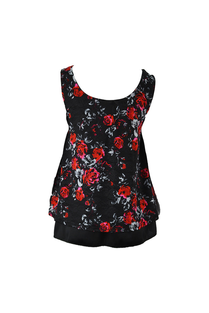 Flower Vest Top