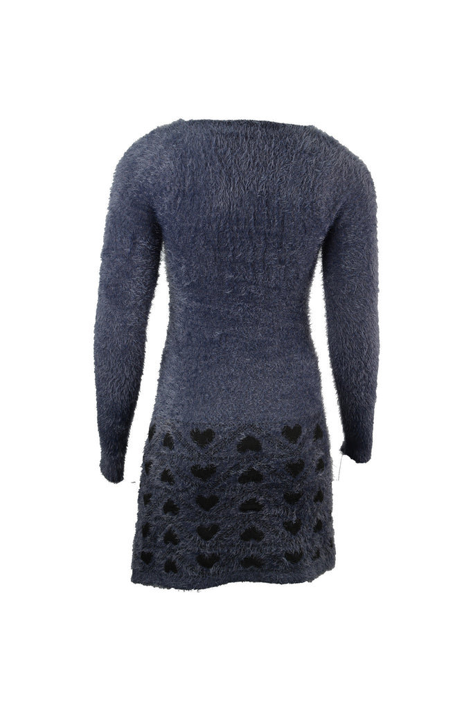 Fluffy Heart Jumper