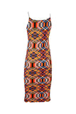 Psychedelic Cami Midi Dress