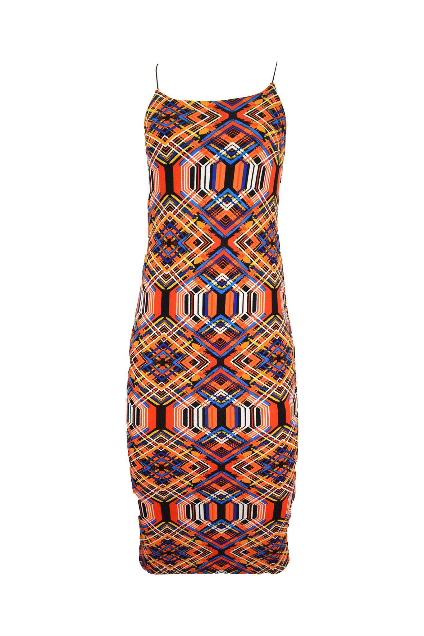 Psychedelic Cami Midi Dress