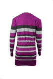 Striped Long Cardigan