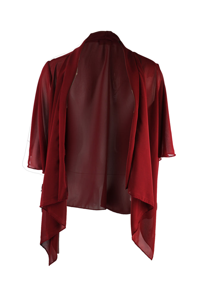 Plain Chiffon Kimono
