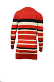 Striped Long Cardigan
