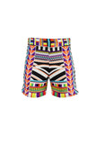 Neon Aztec Skort